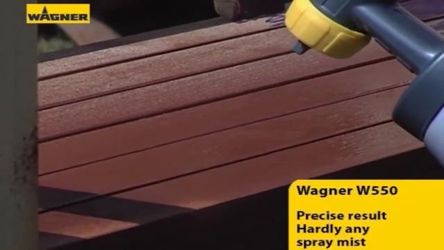 Wagner W550 - Pistola Pulverizadora Elétrica смотреть онлайн