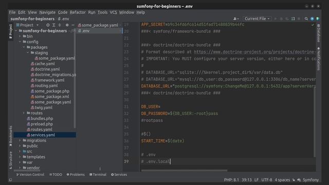 Symfony 6 - How to override environment values? смотреть онлайн