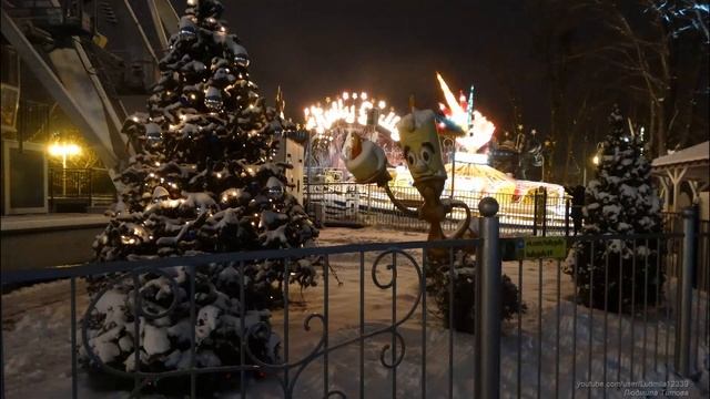 Новогодний парк" Юность" в Калининграде смотреть онлайн