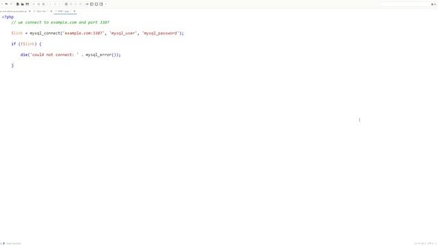 Connecting to MySQL Database from Php Script смотреть онлайн
