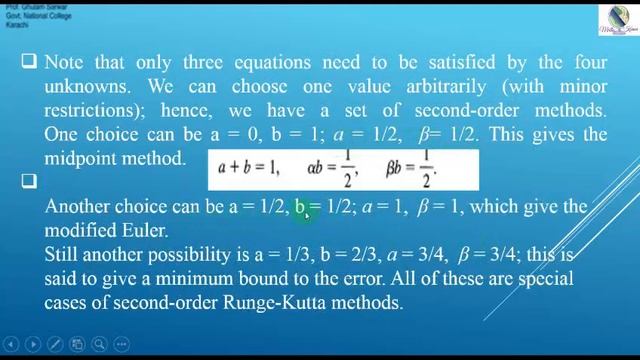 RUNGE-KUTTA Method, Numerical Solution of ODE смотреть онлайн