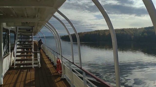 Круиз на теплоходе Александр Пушкин, день 4-ый, часть 1-я: Плёс, прогулка по палубам и Ёжик в туман смотреть онлайн