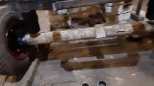 Передняя балка на минитрактор. Второй этап.