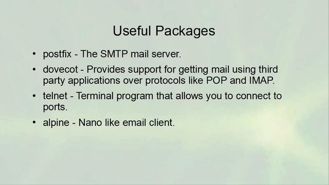 Linux Server Administration - Mail Servers (Postfix) Overview смотреть онлайн