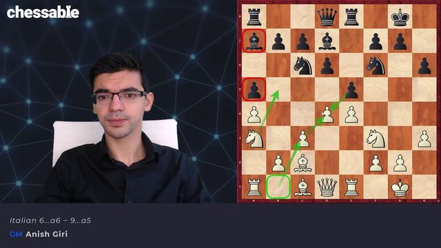 7. Italian - 6...a6 9...a5 смотреть онлайн