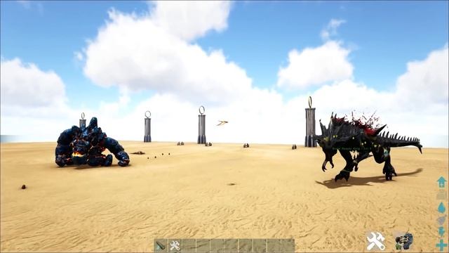 Brute Creatures vs Jurassic Park Expansion Mod Creatures || Ark Battle смотреть онлайн
