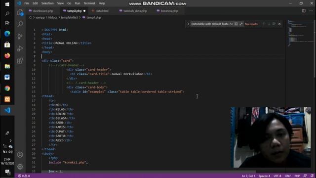 Pemasangan Template Web AdminLTE - Visual Studio Code & Xampp смотреть онлайн
