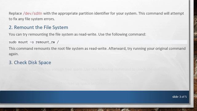 Troubleshooting "Read-only file system" Error in Ubuntu смотреть онлайн