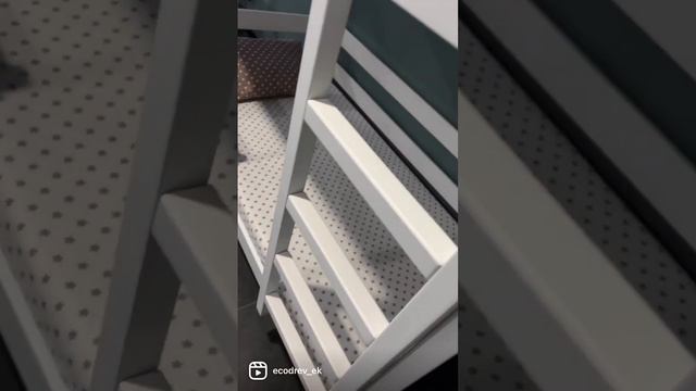 Двухъярусная кровать Ecodrev-ek смотреть онлайн