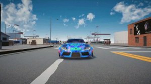 Supra MK5 под музыку в игре Drive Zone Online.