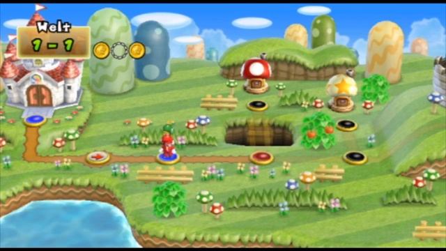 New Super Mario Bros. Wii Firstlook (Part 1/3) смотреть онлайн
