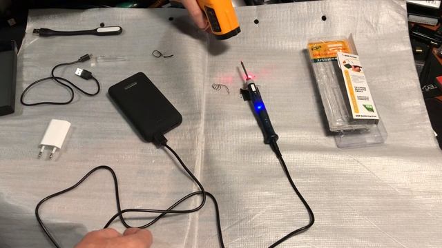 Паяльник USB электронный 5V 8W смотреть онлайн