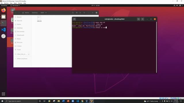 How to run Shell script || .sh file in ubuntu смотреть онлайн