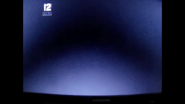 Чёрный экран во время профилактики (12 канал (г. Омск), 16.07.2014) смотреть онлайн