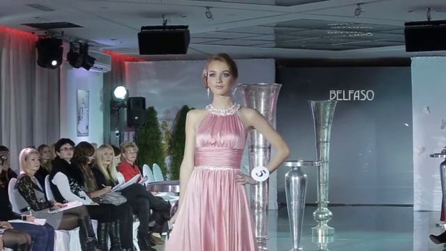 вечернее платье Ребекка Премиум. Дом моды BELFASO 2014 смотреть онлайн