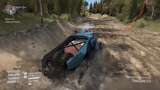 MudRunner Карта Индийский Перевал смотреть онлайн