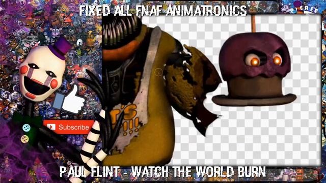 [FNAF | Speed Edit] Making Fixed All FNaF Animatronics (FNaF1-FNaF World) смотреть онлайн