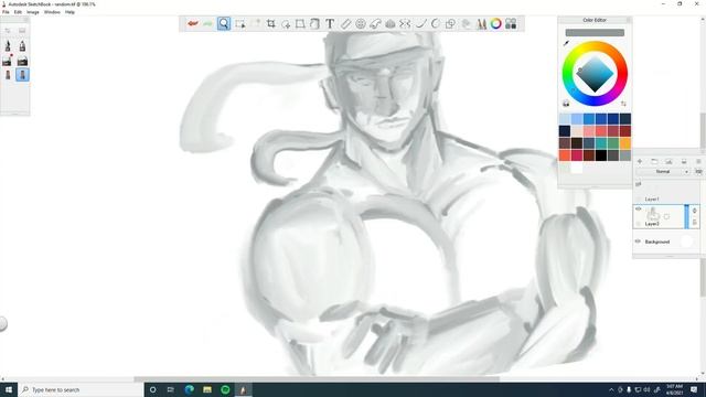 MGS Snake Sketch смотреть онлайн