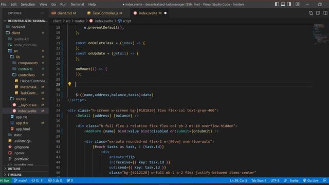 7. Calling Smart contract method with EthersJs - PEST (Polygon Etherjs Svelte Tailwindcss) смотреть онлайн
