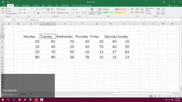 MS Excel All Important Keyboard Shortcut Keys for Excel 2003 to 2016 смотреть онлайн