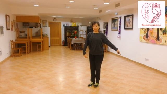 Уроки калмыцкого танца. "ТОВШУР" #2 Руки смотреть онлайн