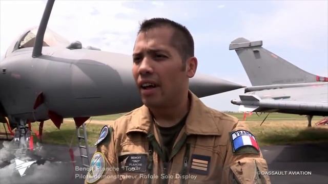 Les coulisses de la démonstration Rafale - Bourget 2013 - Dassault Aviation смотреть онлайн