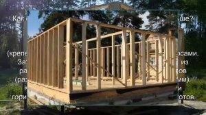 Каркасная баня своими руками, пошаговая инструкция
