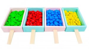 Учим Цвета с Игрушками из мультиков Маша и Медведь Щенячий Патруль Робокар Поли Три Кота