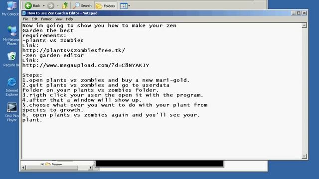 Plants vs Zombies-Zen Garden Editor (Tutorial) смотреть онлайн