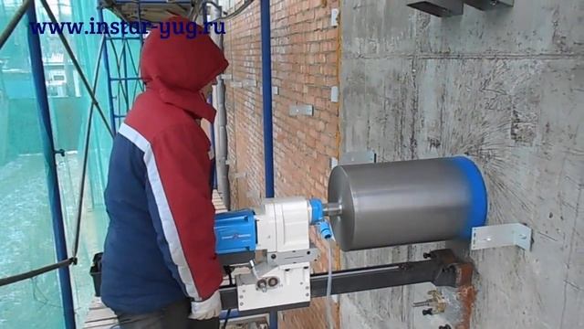 Алмазное сверление бетона SHIBUYA TS-403 смотреть онлайн