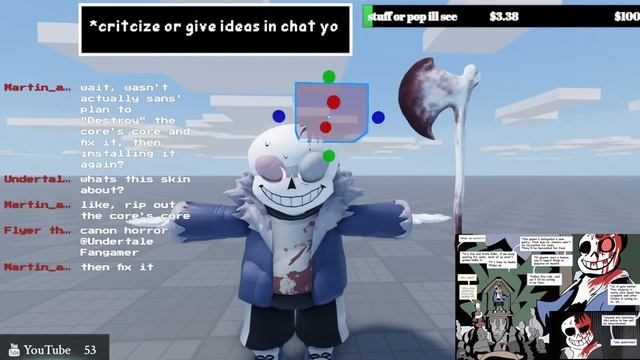 UNDERTALE: FINAL SHOWDOWN PRE-HORROR SKIN LIVE смотреть онлайн