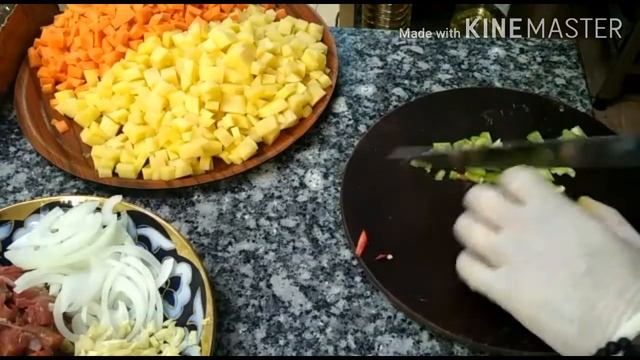 Узбекский суп Мастава