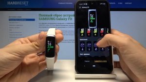 Как поменять циферблат на Samsung Galaxy Fit  — Персонализация браслета