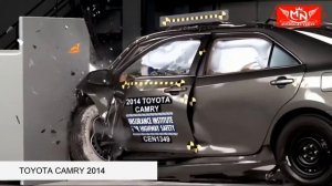 Crash tests Toyota Camry 2002-2019 Краш тест Тойота Камри 2002-2019