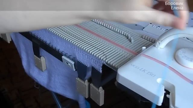 Шапка за час на вязальной машине Silver Reed Lk 150 смотреть онлайн