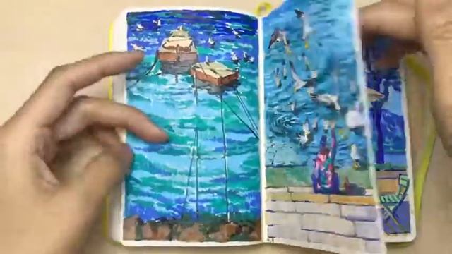 Summer Sketch Book_ Tianran‘s Color Calendar #02 смотреть онлайн