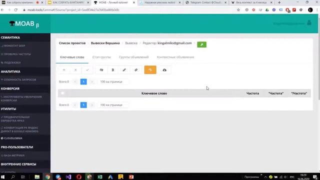 CloudLemma: Создание Рекламной Кампании и Алгоритм работы