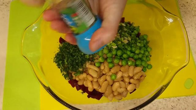 Салат из свеклы с фасолью / How to Cook Vegetable Trio Salad смотреть онлайн