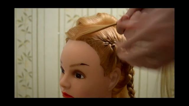 Прическа "Коса с бантиками" смотреть онлайн