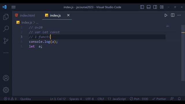 #2 Variables in Jvascript | Let , Var , Const | #let #var #const смотреть онлайн