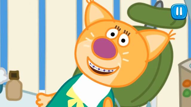 Baby Play Fun and Learn Game Hippo Kids Doctor: Dentist - Education Game for Kids смотреть онлайн