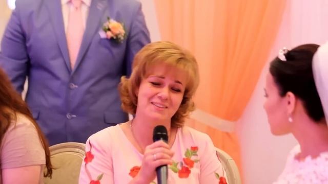 Песня мамы на свадьбе " Дочка-доченька моя..." автор В.Дещеня смотреть онлайн