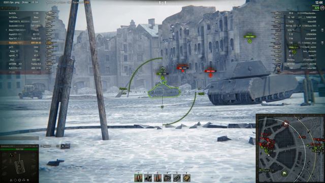 AMX M4 Mle. 49, Винтерберг, Стандартный бой