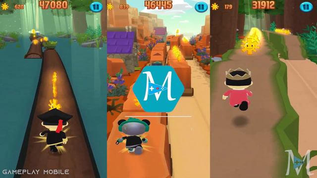 Tag with Pirate Ryan vs Spy Robo Combo vs Royal Ryan - Run Gameplay смотреть онлайн