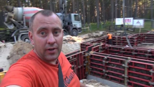 Строительство дома: Заливка фундамента в Опалубку PERI - JURMALA RESIDENCE - #7 Латвия смотреть онлайн