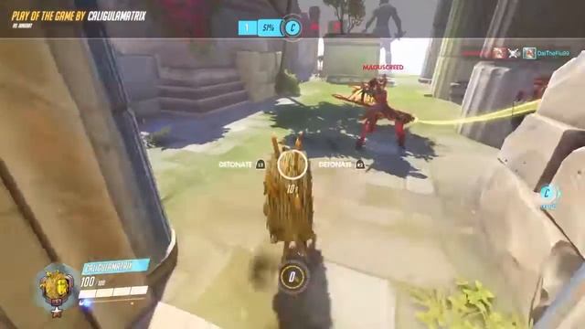 Junkrat play of the game by Caligula Matrix смотреть онлайн