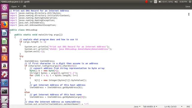 DNSLookup java Program Computer Network Lab TE COMPUTER SPPU Unipune смотреть онлайн