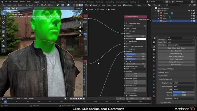 Blender Octane Render Tutorial | SSS Skin Material смотреть онлайн