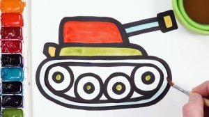 Рисуем фломастерами. Простой милый рисунок. Рисование для детей