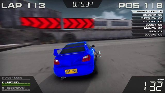 Burnin' Rubber 5 HD - Speed Demon Subaru Impreza WRX STI mod смотреть онлайн